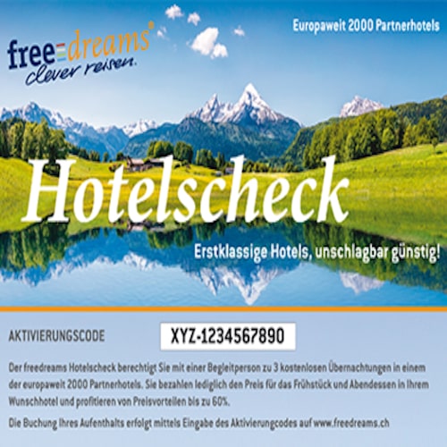 freedreams Hotelgutschein